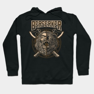 Nordic Viking Berserker Norse Pagan Bear Warrior Hoodie